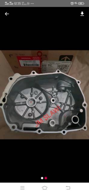 Cover kanan crankcase bak oli karisma ori Honda AHM