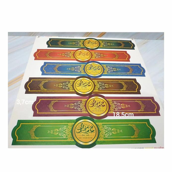 

Sticker Toples Lebaran Stiker Idul Fitri Hiasan Box Hampers-Perlembar Hot!!!R30F