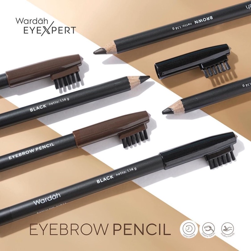 Wardah EyeXpert Eyebrow Pencil - Pensil Alis Wardah