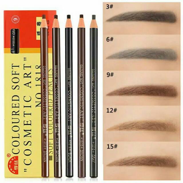 

Eyebrow pensil tarik tanpa raut Panjang Ready No 3