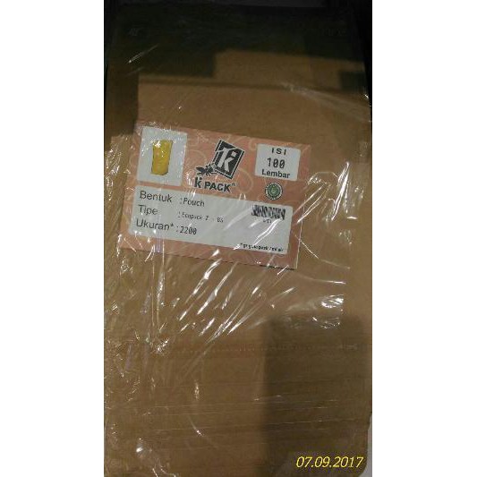 

Promo Kemasan paper kraft coklat 2200z 1 pack 10 pcs Murah