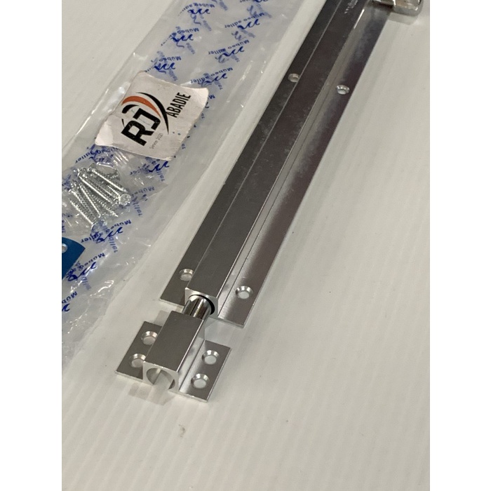 Grendel Aluminium Kotak Hitam Muller 12&quot;/300mm/30cm