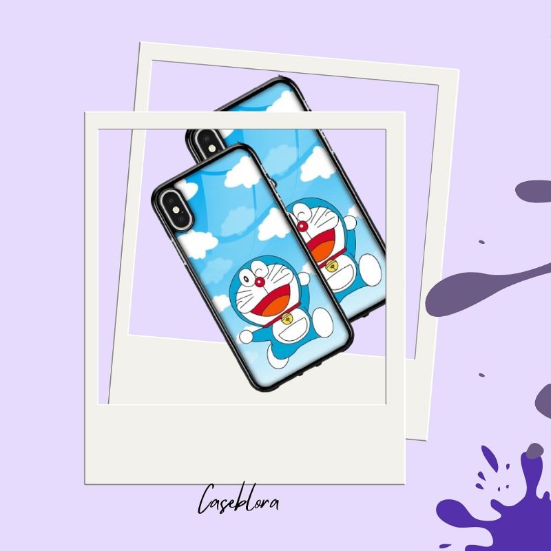 RUBBER CASE DORAEMON CASE DORAEMOND CASE KACA CASE COSTUM CASE VIVO V9 V11 V15 Y20 Y20S Y12 Y12S