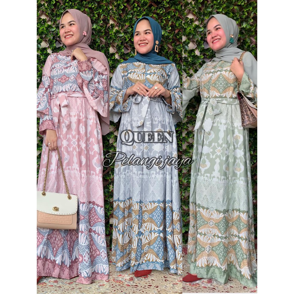 Gamis Queen Pelangi jaya