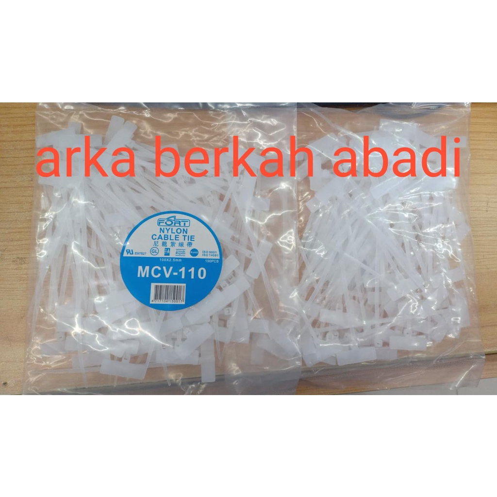 

MCV 110 FORT Kabel Ties/ Cable Marker Tie Bendera MCV-110/ 11cm