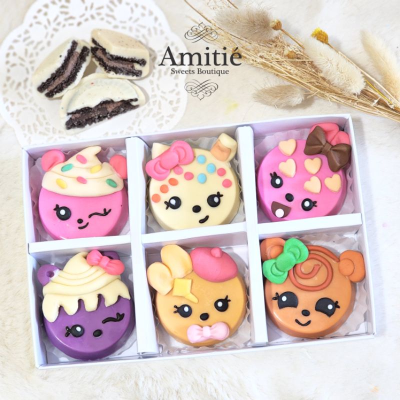 

Coklat Oreo NumNom - 1 Box isi 6 / Coklat Karakter / Birthday Gift / Hadiah Ulang Tahun