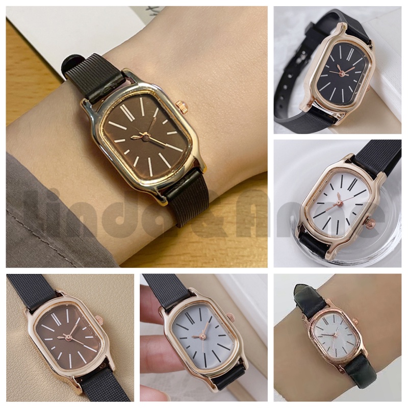 Jam Tangan Kecil Wanita Elegan Analog Quartz Korean Fashion Murah Import