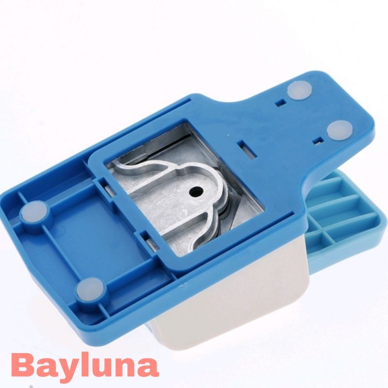 Bayluna | Tag Puncher Bookmark Embossing Gift Hang Tag Paper Punch 3 size in 1, Earring Hole Tag Punch Pembolong Kertas Gantungan Label Kertas Anting