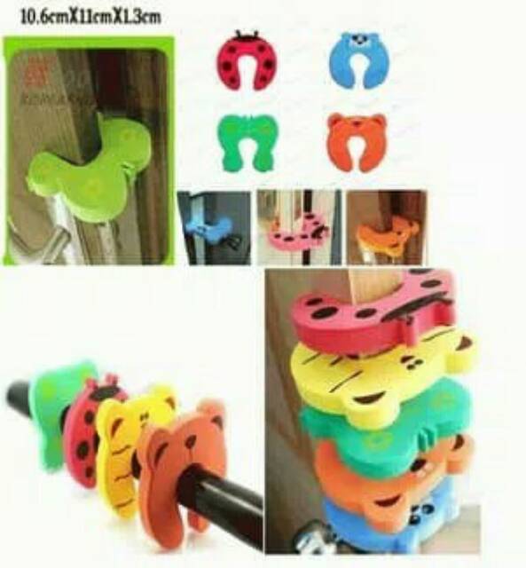 Door Stopper Baby Safety Kid - Penahan Pintu Karakter Lucu Motif Kartun Ganjal Pintu Ganjalan