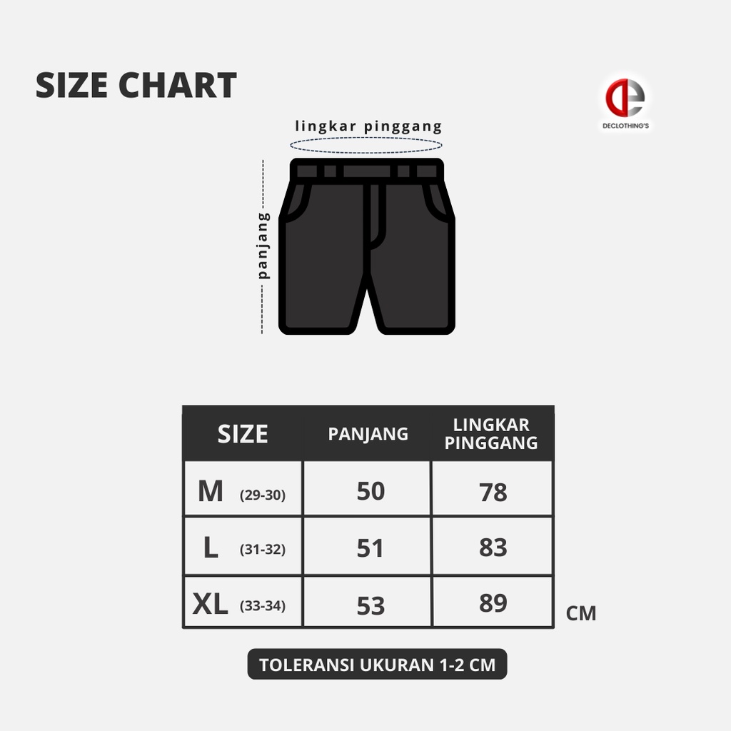 Celana Pendek Pria Chino | Chinos Pants Cinos Pendek Pria Original Distro Kualitas Premium