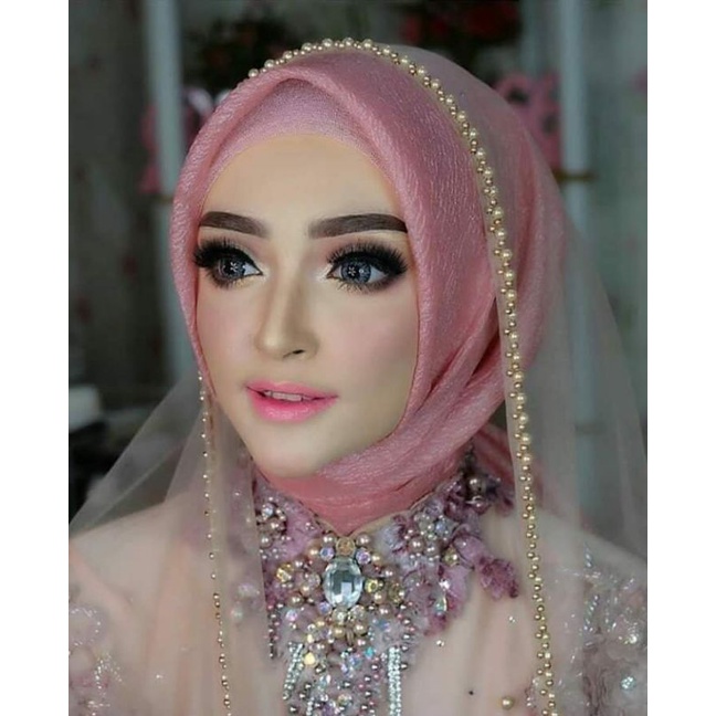 VEIL wedding tulle payet / selendang manten / kerudung tile / prewedding / lamaran