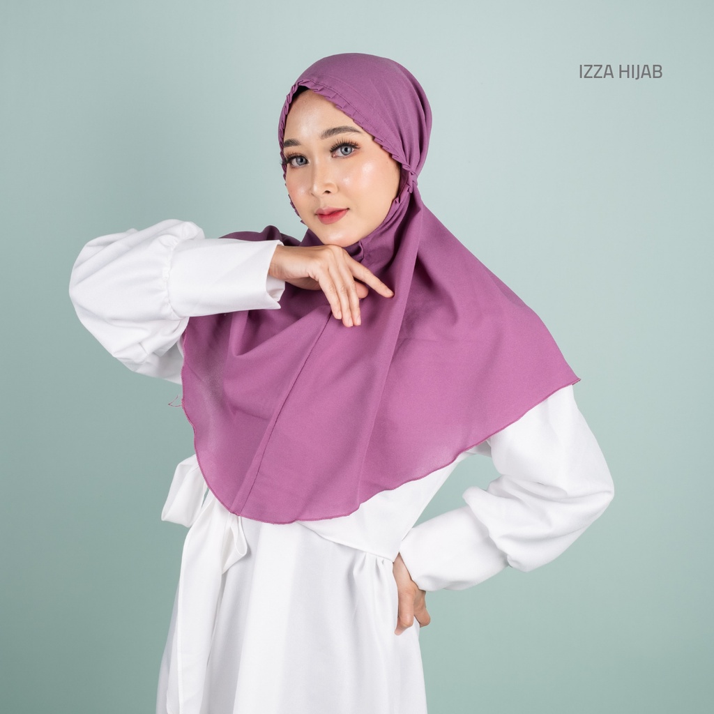 ( 1KG MUAT 13PCS ) PIPIT BERGO LIPIT NON PET HIJAB JILBAB KHIMAR INSTANT BERGO KERUDUNG SEGIEMPAT