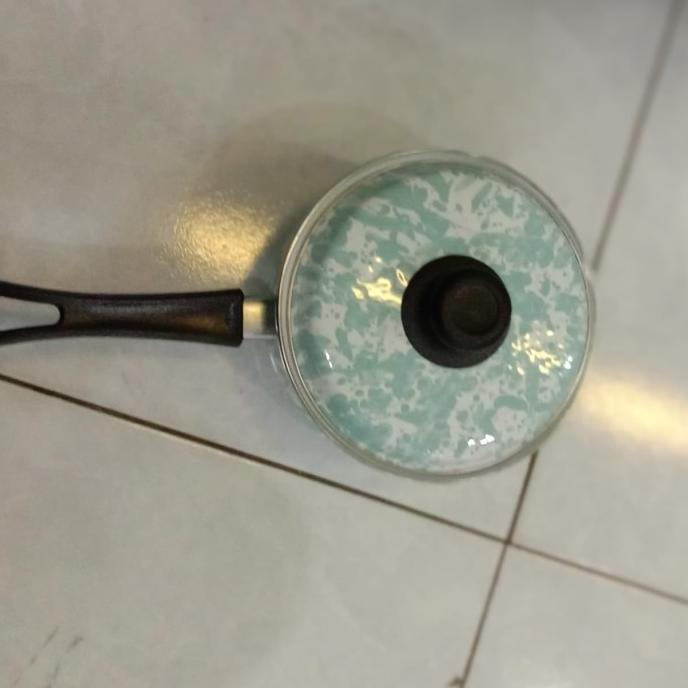 yang dicari] PANCI GAGANG PANCI SUSU SAUCE PAN BLIRIK ENAMEL