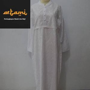Pakaian Baju Muslim Baju Gamis Ihrom Wanita Berfuring Murah