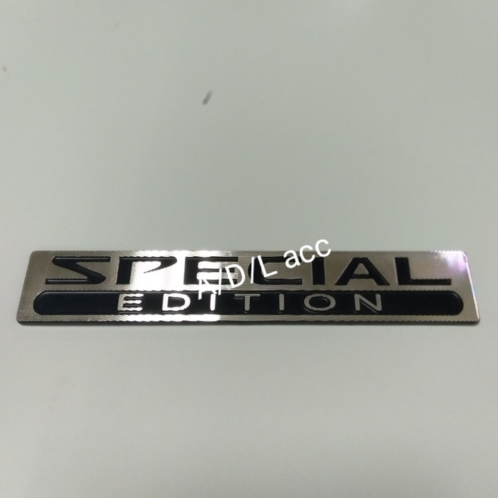 emblem stiker STICKER MOBIL motor sepeda LOGO SPECIAL EDITION UNIVERSAL PLAT KERAS TEMPEL MODEL LURUS