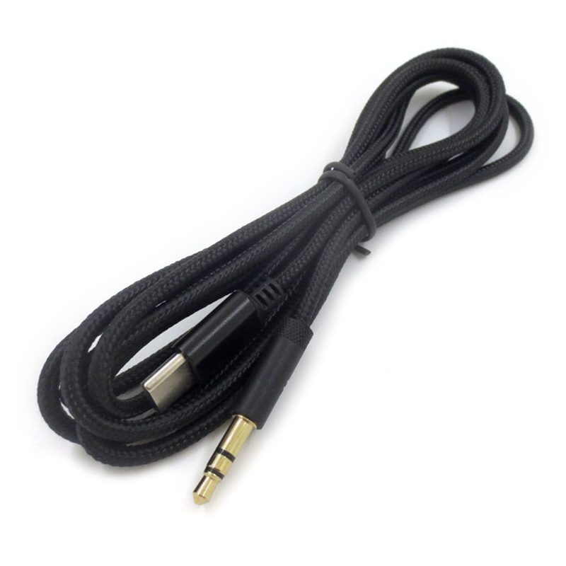 Bt Type-C To 3.5mm Jack Male Kabel Aux Male To USB-C Stereo Adaptor Sambung