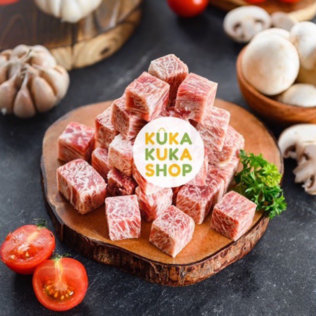 Beef Wagyu Saikoro Cubes Meltique / Daging Sapi