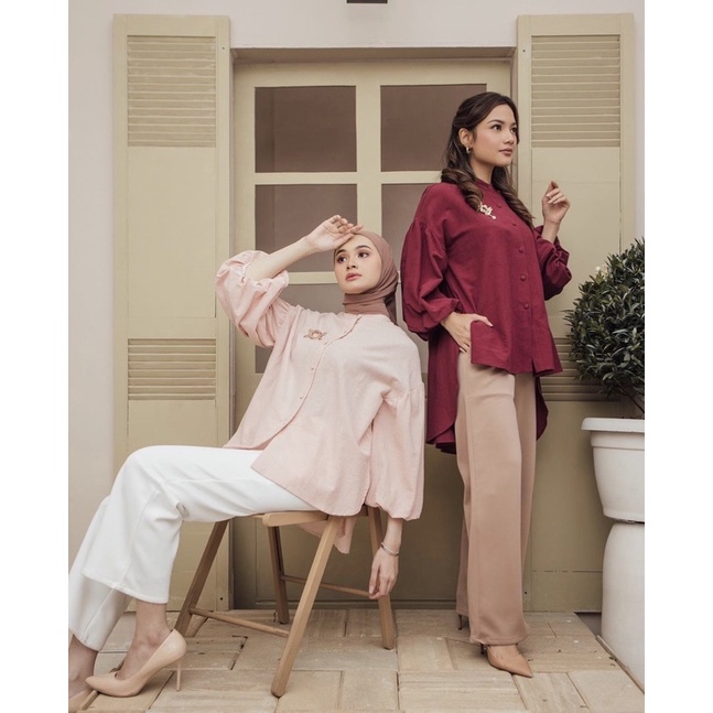 BROOKLYN BLOUSE & LANA BLOUSE BY WEARING KLAMBY