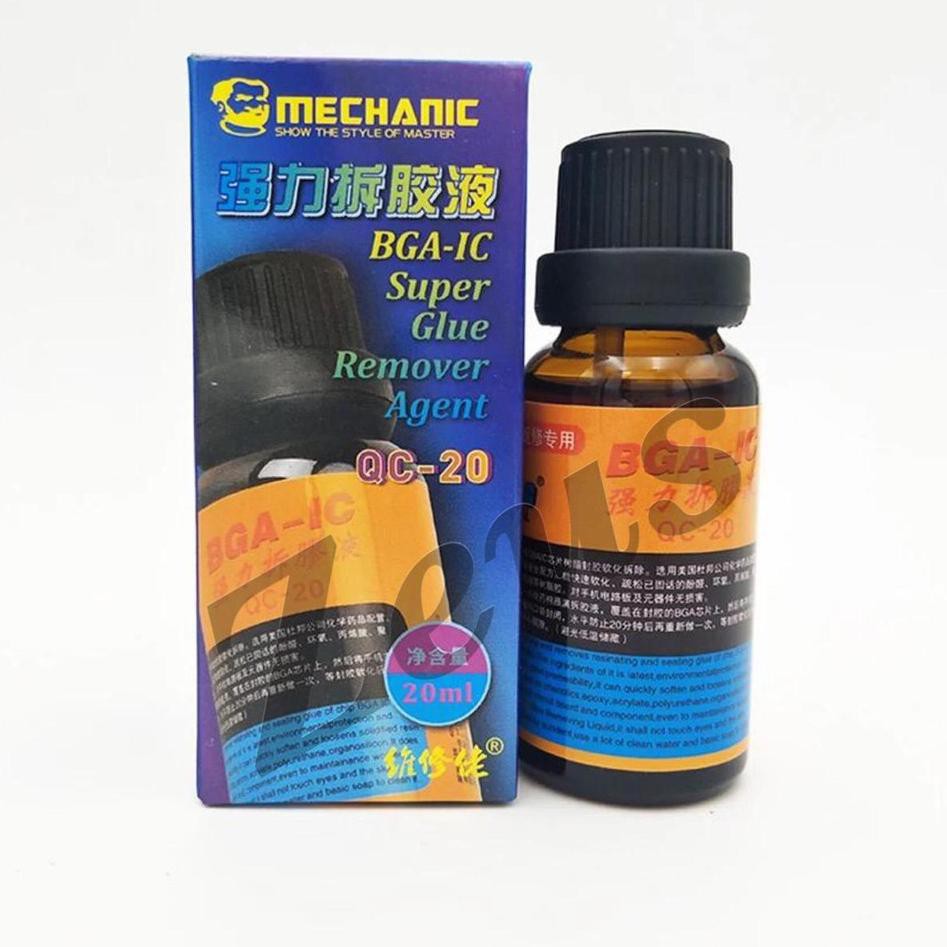 

Terbaik - CAIRAN PENGHANCUR LEM IC BGA - BGA IC SUPER GLUE REMOVER MECHANIC QC-20