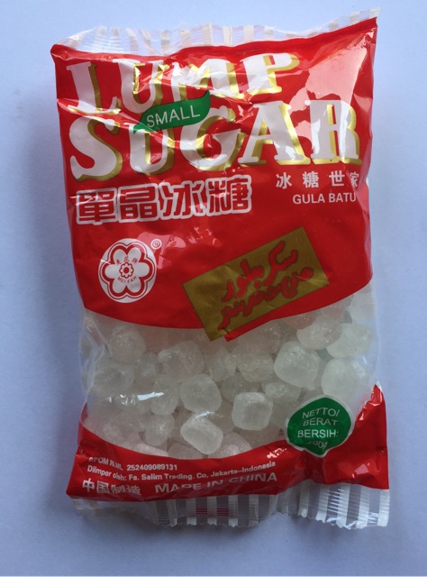 

SMALL LUMP SUGAR / GULA BATU CRYSTAL 400 gram