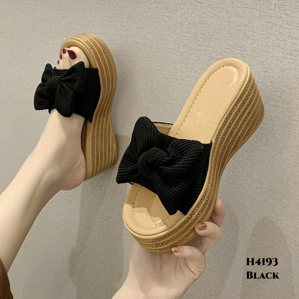PRF Wedges sandals Ribbon H4193