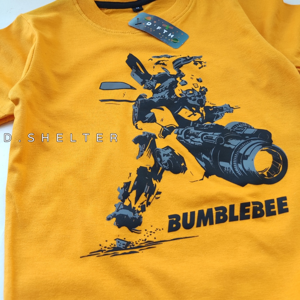 KAOS DISTRO ANAK D'FTH KUNING MAS BUMBLEBEE