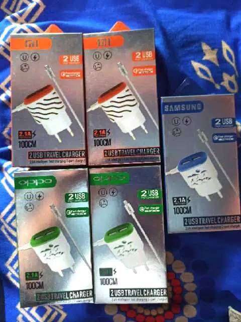 TC Travel Charger Rainbow Samsung Oppo Xiaomi