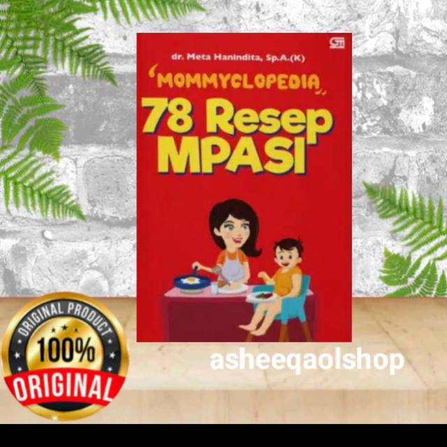 BUKU 78 RESEP MPASI - BEST SELLER/ORIGINAL