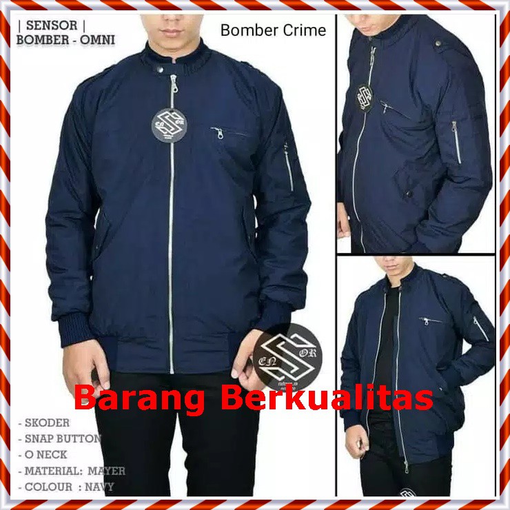 JAKET BOMBER PILOT CRIME SERIES TERBARU Baju Pria - Baju Cowok - Jaket Pria - Jaket Cowok