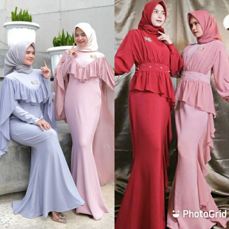 UNIVERSE DRESS 100% ORI MK‼️ CURVA DRESS ORIGINAL MK 100%‼️LALUNA DRESS ORI MK 100%‼️DANICA MK ‼️