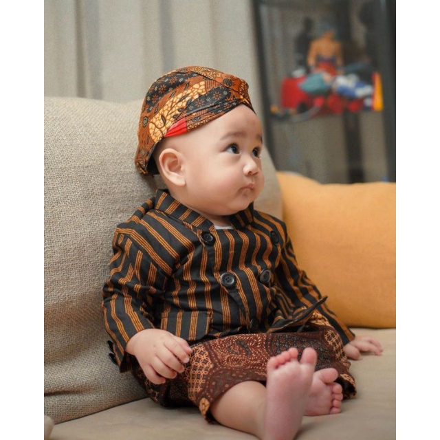 KEBAYA LURIK ANAK DAN DEWASA / KEBAYA BAYI / BESKAP LURIK ANAK DAN DEWASA / BESKAP BAYI /BAJU ADAT ANAK/BAJU ADAT JAWA