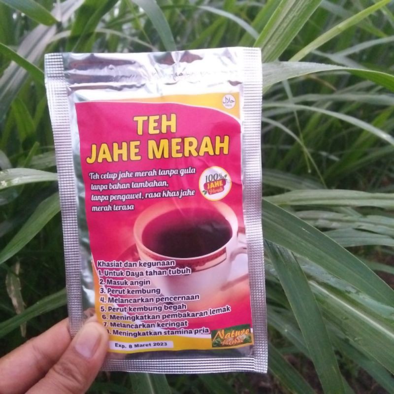 

TEH JAHE MERAH dalam kemasan sachet