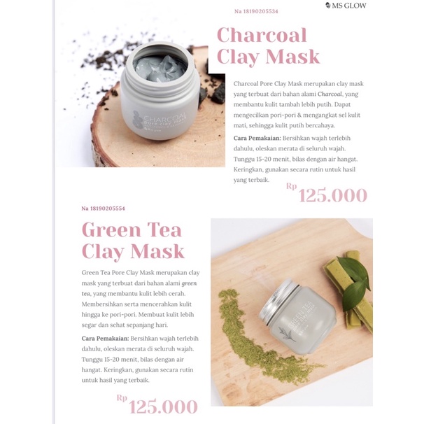 SALE Ms Glow Clay Mask