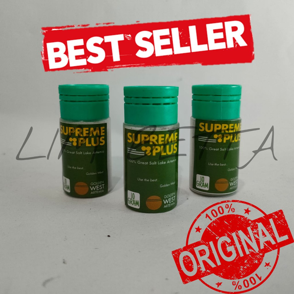 Artemia Supreme 10 Gram / Artemia Supreme Plus 10 gram / supreme plus