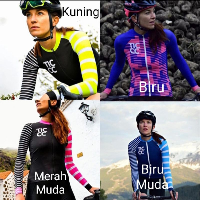 Baju Jersey Cycling Sepeda Bahan Premium Eye catchy Designed