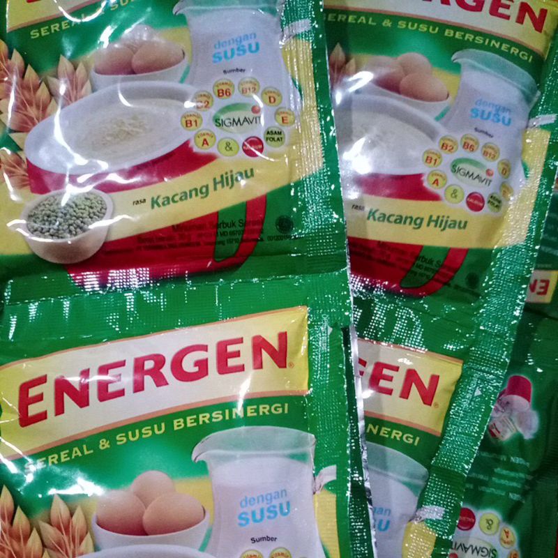 

Energen Kacang Hijau renteng 10x 30 gram