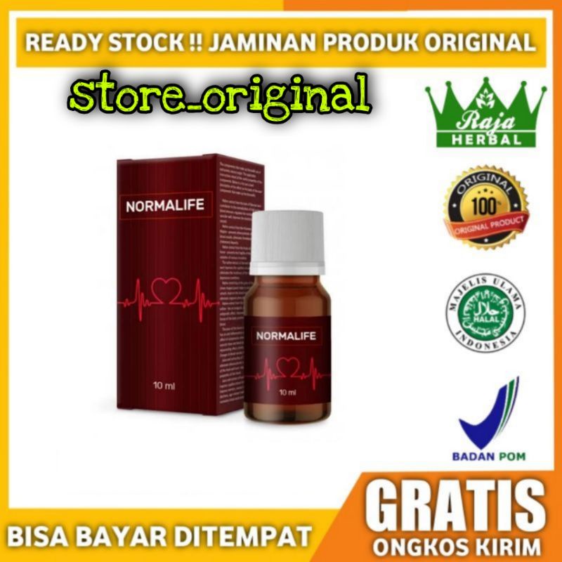 NORMALIFE - Norma life Asli Obat Cair Herbal Atasi Hipertensi Darah Tinggi