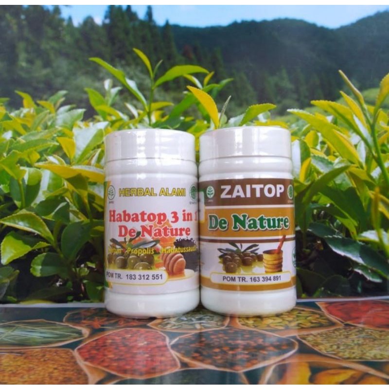 Zaitop Habatop Obat Herbal infeksi Lambung & Usus