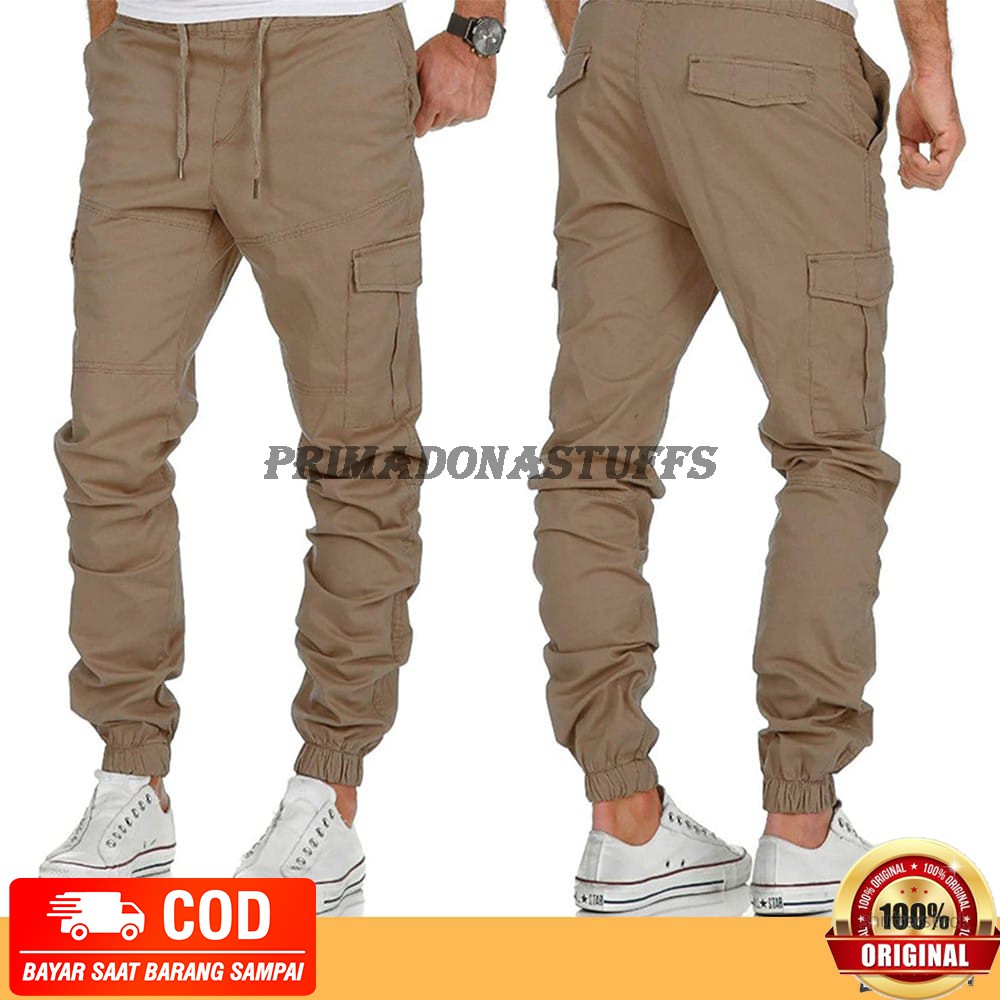 Celana Jogger Cargo Panjang Pria Premium Best Quality Celana Gunung Outdoor  COD