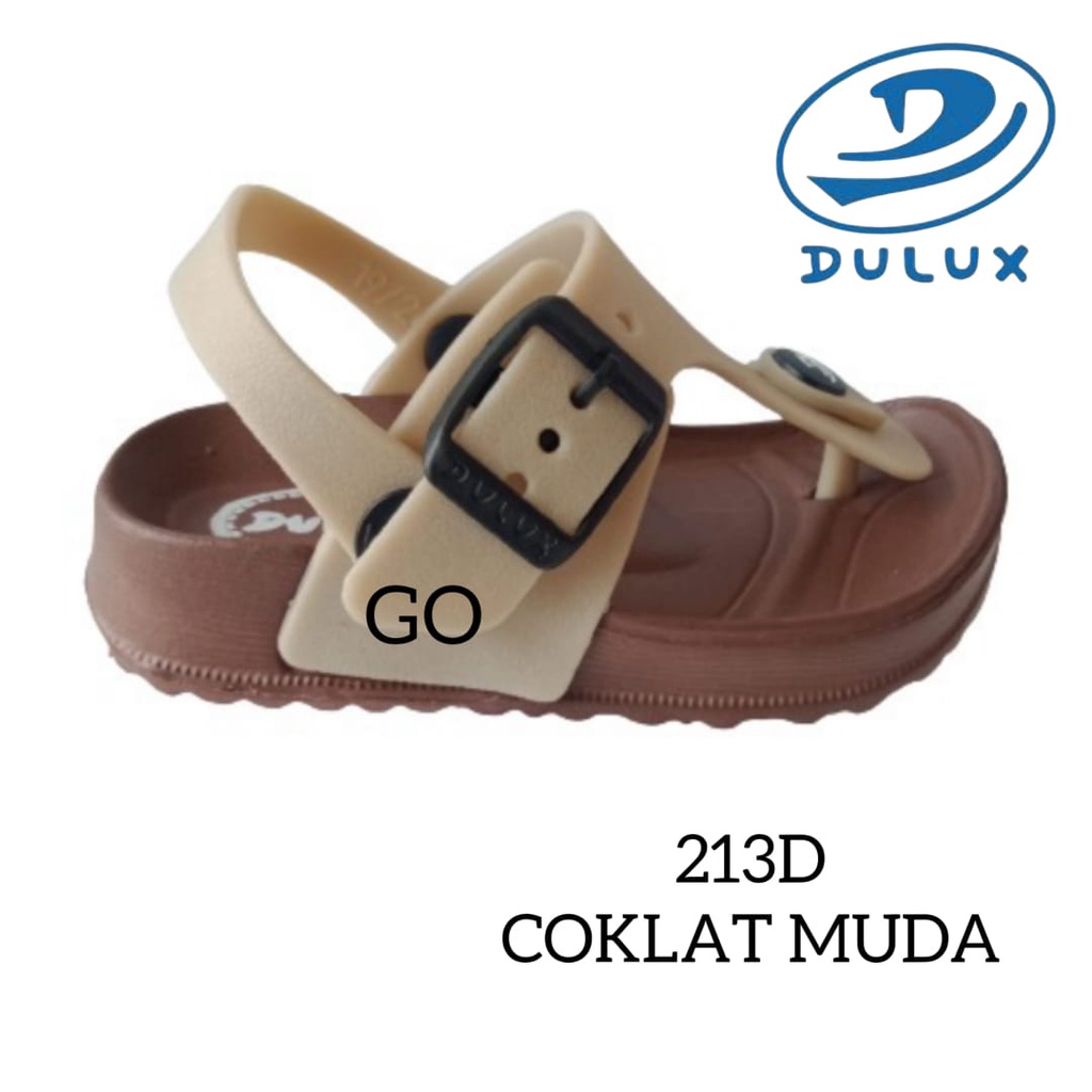 gos DULUX 213E Sendal Japit Anak Paud Laki-Laki Bisa Untuk Sekolah Sandal Jepit Anak Balita Tali Belakang BVL