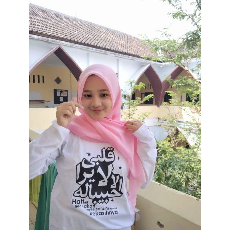 Kaos Santriwati//Kaos Santri Salafy//Kaos Santri