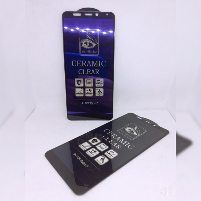 NEW TEMPERED GLASS CERAMIC CLEAR ANTI BLUE RADIASI / ANTI PECAH FULL LAYAR OPPO A32 A33 A35 A52 A53 A53S A54 A55 A72 A73 A74[4G] A74[5G] A92 A93 A94 A95 - A/B