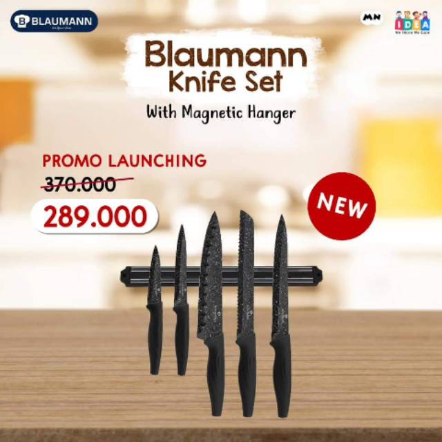 Blaumann Knife Set Khusus PO