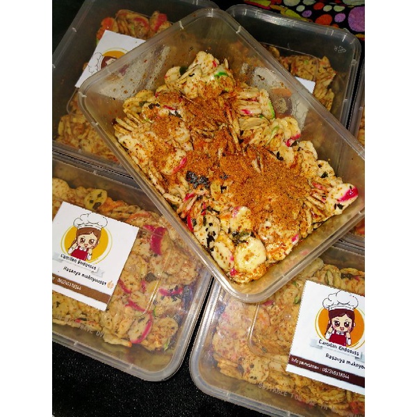 

krupuk seblak kering