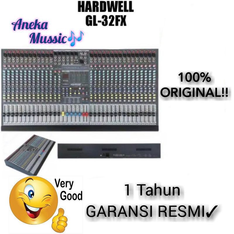Mixer Audio HARDWELL GL-32FX Original 32 Channel