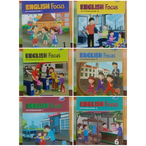 

ENGLISH FOCUS FOR PRIMARY GRADE.1-6 KURIKULUM.2013 MUATAN LOKAL JAKRTA