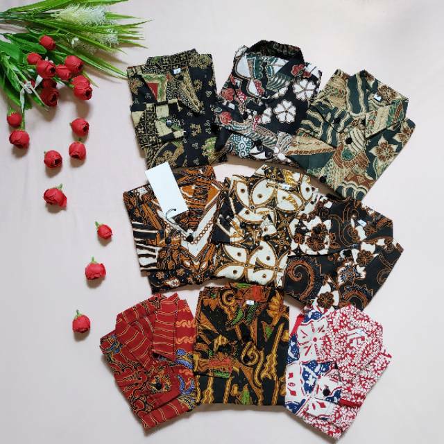 KEMEJA BATIK ANAK/// BAJU BATIK ANAK COWOK /// BATIK ANAK LAKI- LAKI. 2T LP