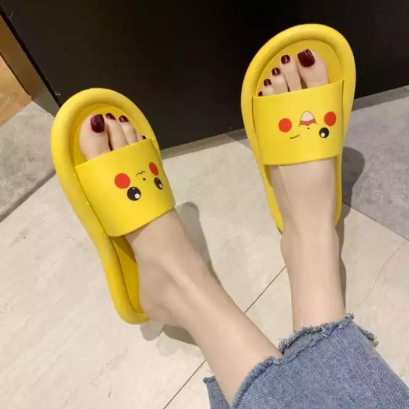 SANDAL WANITA KARAKTER PIKACHU MELIA