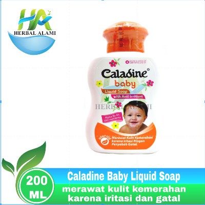 Caladine Baby Liquid Soap 200ml / Sabun Cair Caladine liquid