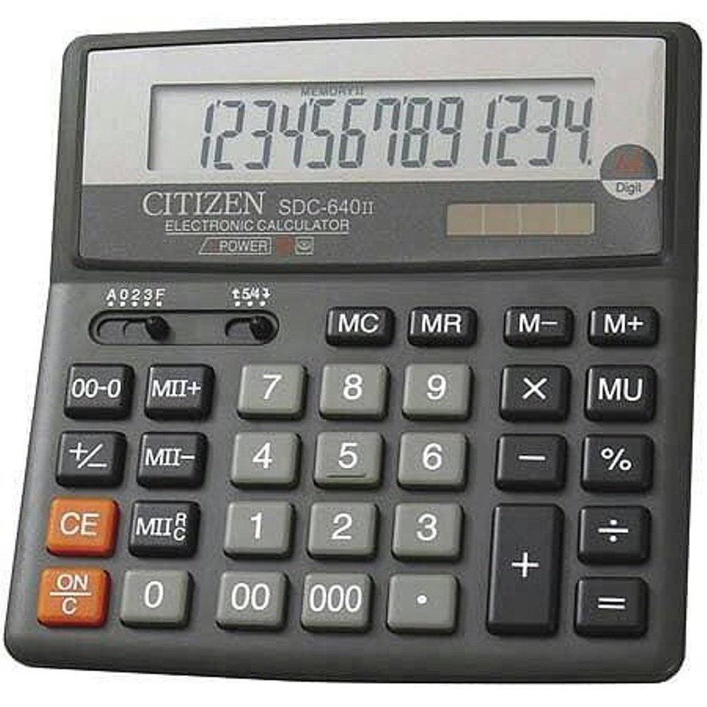 

Dijual Kalkulator Kamus Elektronik KALKULATOR CITIZEN SDC 640II Berkualitas